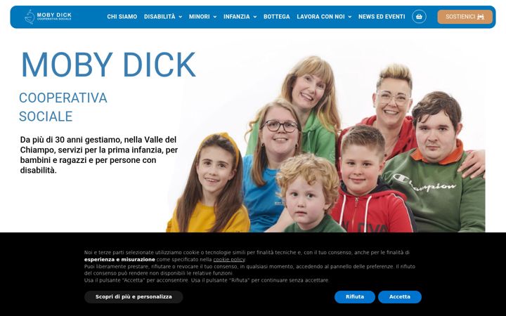 Screenshot stránky coopmobydick.it