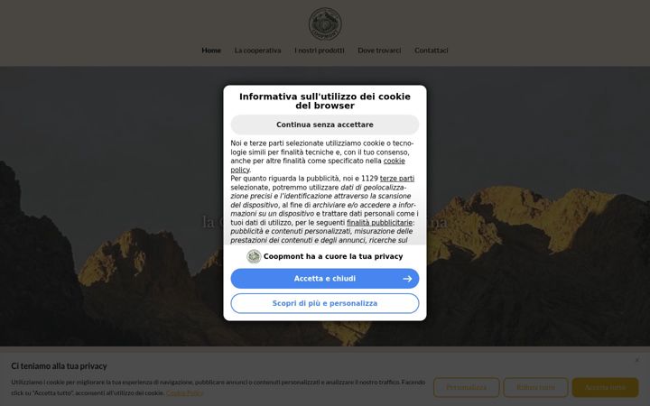 Screenshot of coopmont.altervista.org