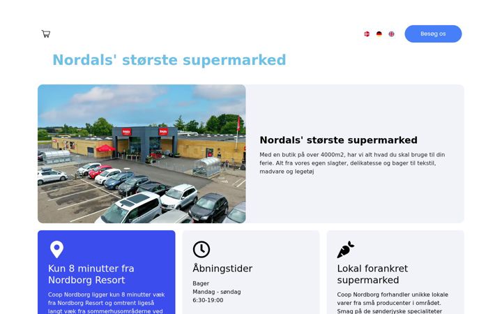 Screenshot of coopnordborg.dk