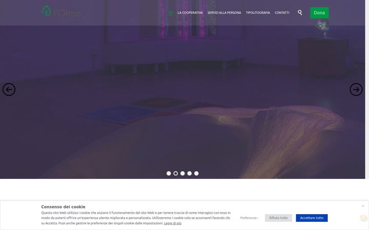 Screenshot stránky coopolmo.it