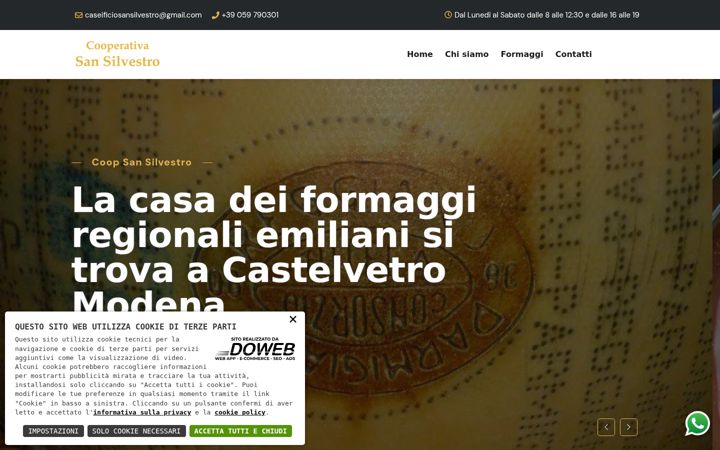Screenshot di coopsansilvestro.it