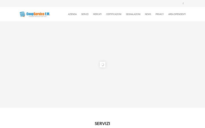 Screenshot of coopservicefm.it
