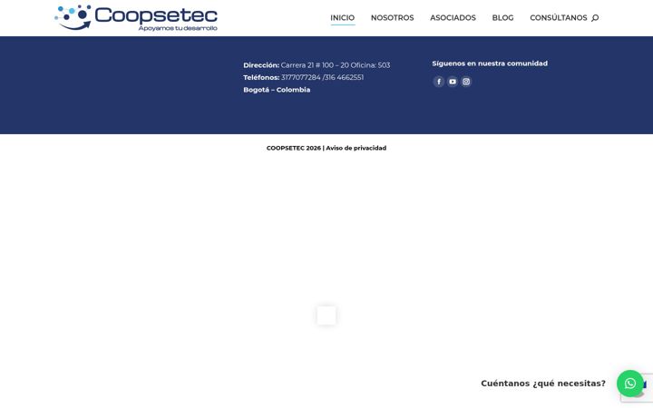 Screenshot of coopsetec.com