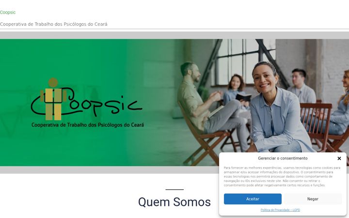 Snimka zaslona za coopsic-ce.com.br