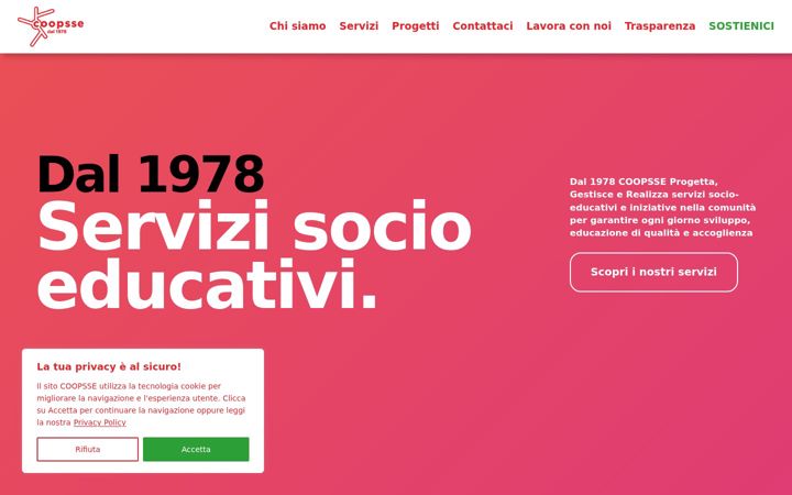 Screenshot of coopsse.it