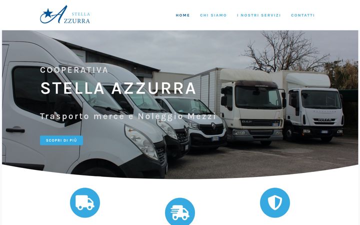 Screenshot of coopstellazzurra.it