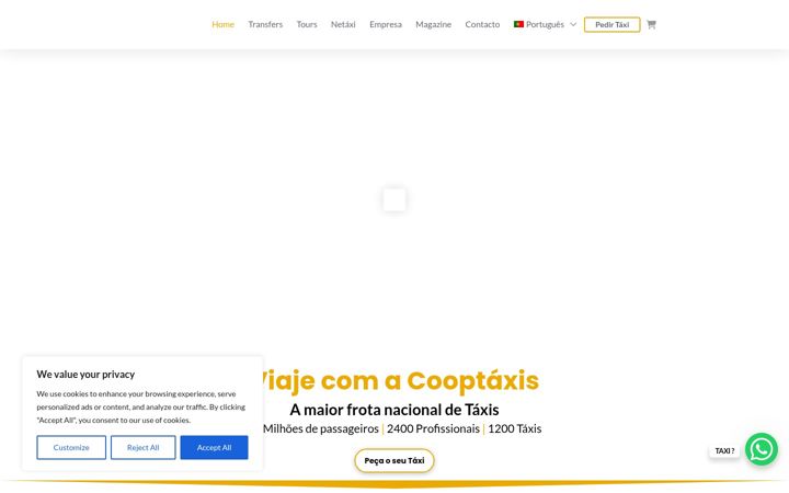 Screenshot of cooptaxis.pt