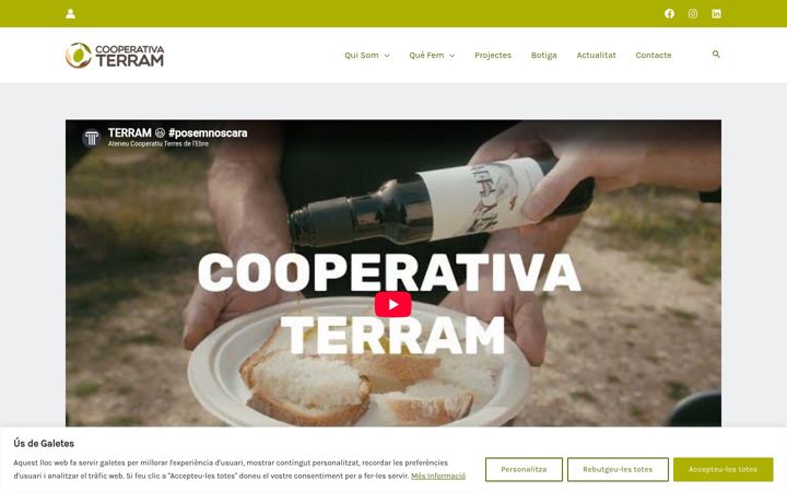 Ekrano kopija coopterram.org
