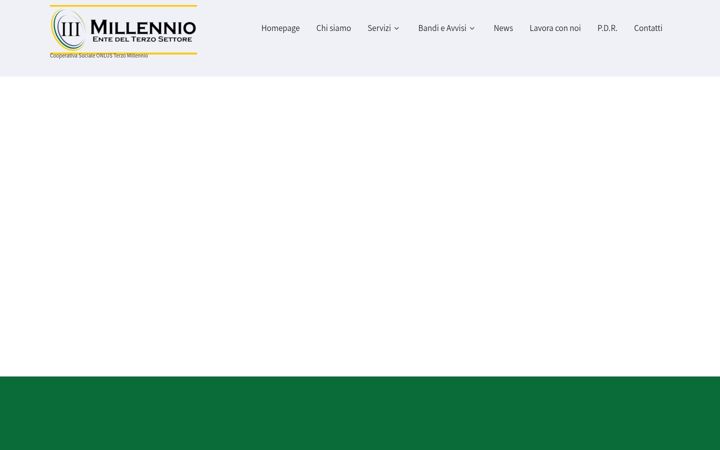 Screenshot of coopterzomillennio.it