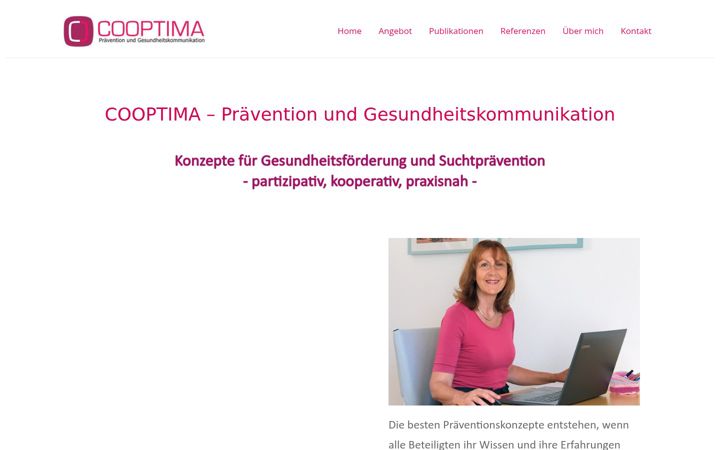 Screenshot of cooptima.de