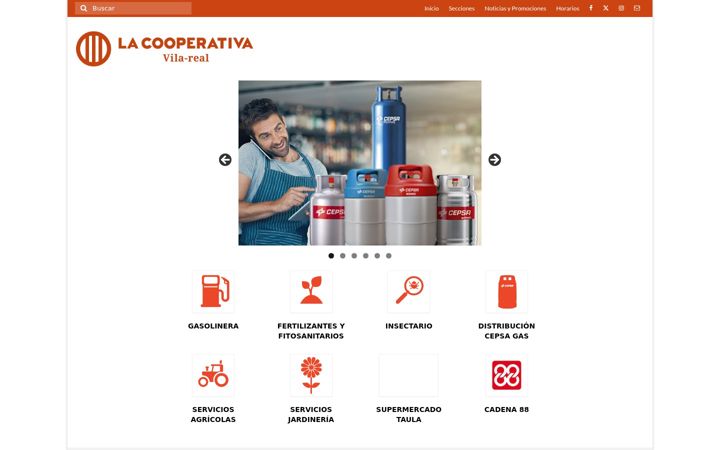 Képernyőkép: coopvila-real.es