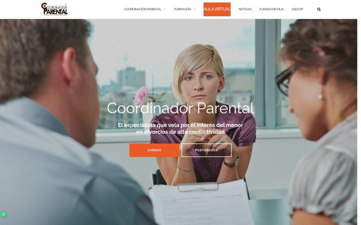Screenshot of coordinadorparental.org