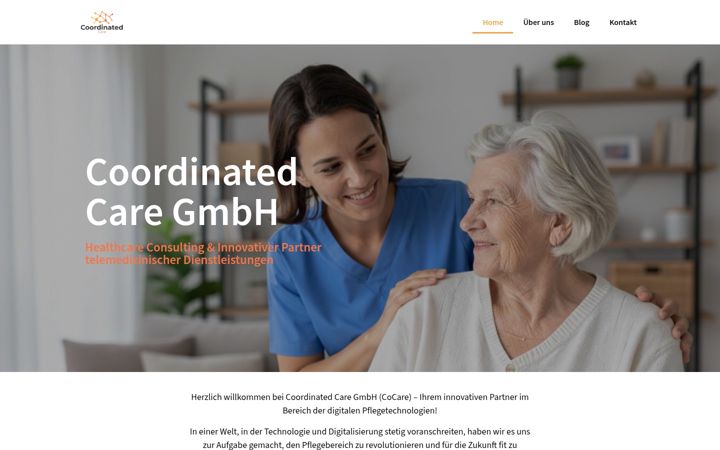 Screenshot of coordinated-care.de