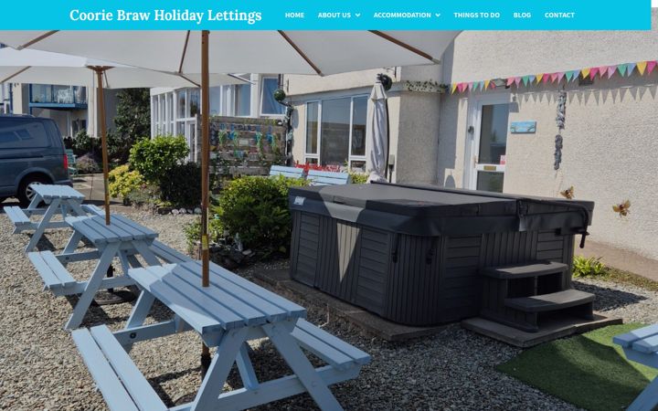 Screenshot of cooriebraw.co.uk