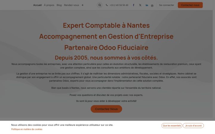 Snimka zaslona za copagex.fr