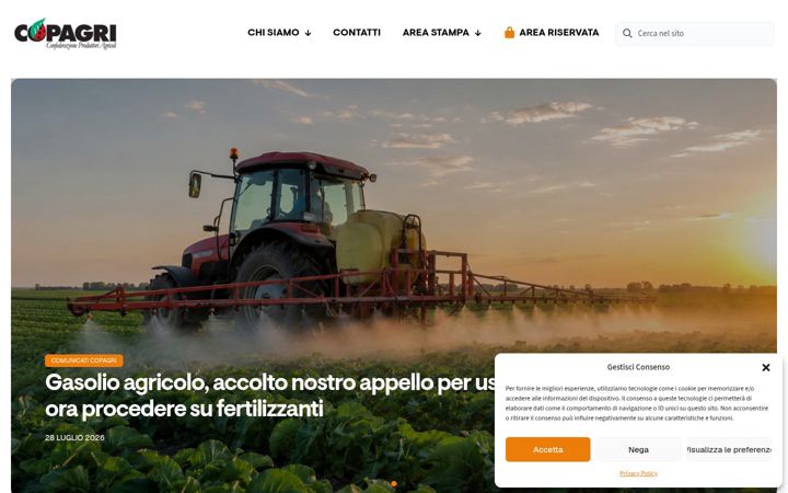 Screenshot of copagri.org