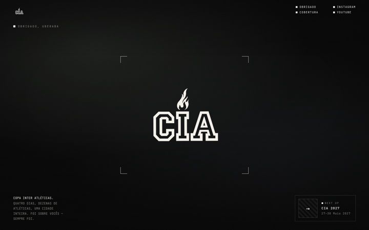 Screenshot of copainteratleticas.com.br