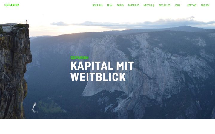 Screenshot of coparion.vc