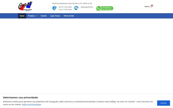 Captura de ecrã de copatmalhas.com.br