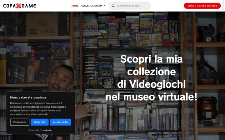 Posnetek zaslona copaxgame.it