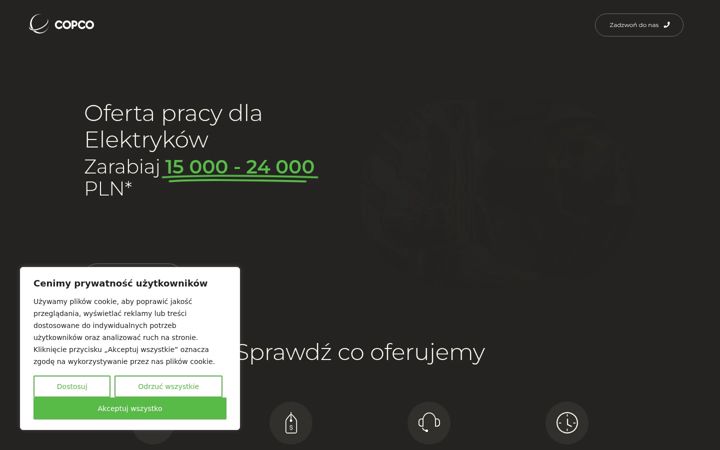 Screenshot of copco.com.pl