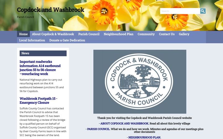 Screenshot of copdockandwashbrook.org