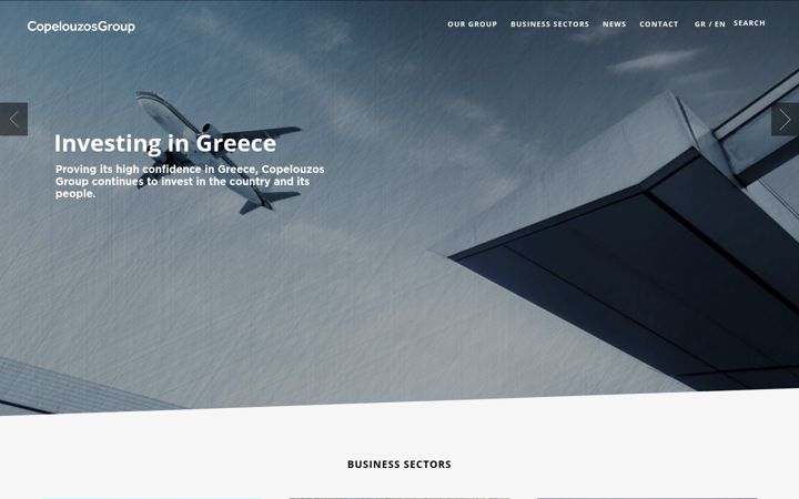 Screenshot of copelouzos.gr