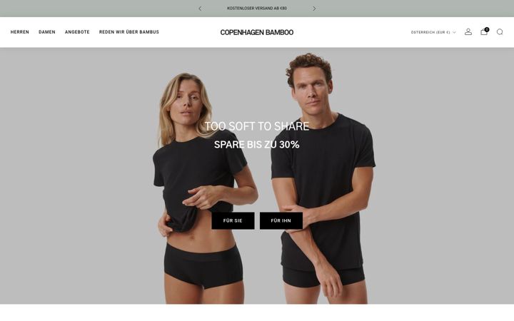 Screenshot of copenhagenbamboo.de