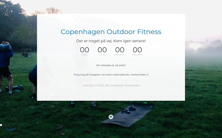 Screenshot of copenhagenoutdoorfitness.com