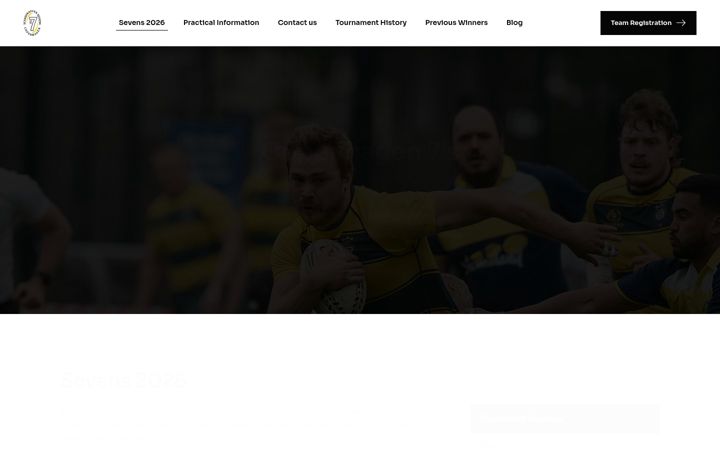 Screenshot of copenhagensevens.dk
