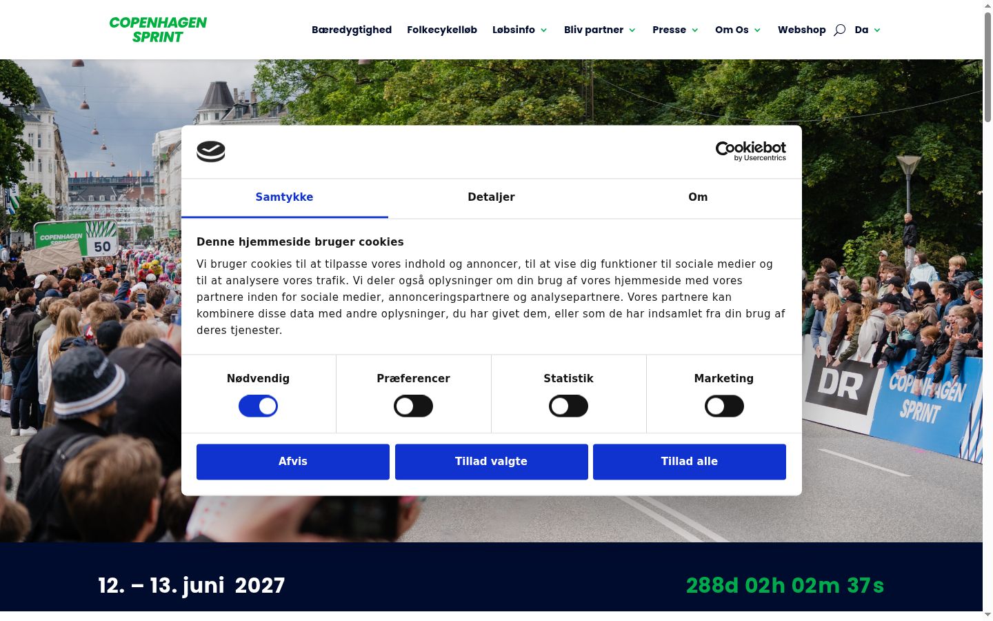 Zrzut ekranu banera zgody wyświetlanego przed jakąkolwiek interakcją