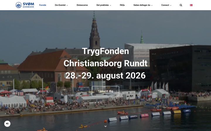 Screenshot of copenhagenswim.com