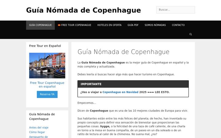 Screenshot of copenhague.es