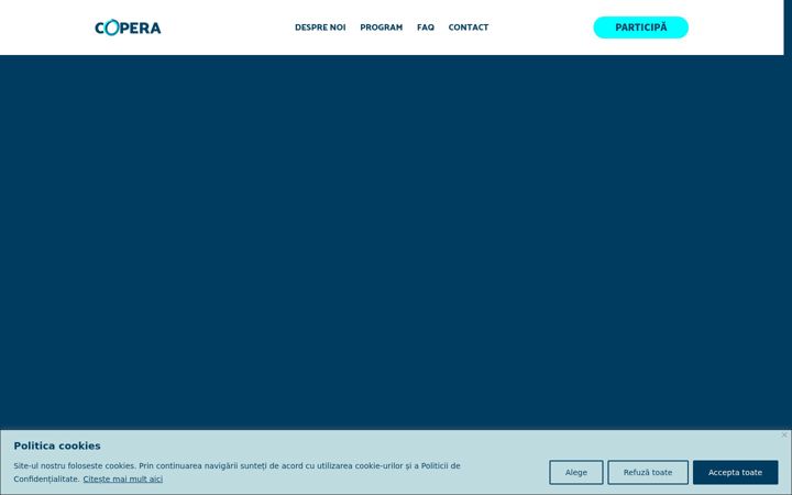 Screenshot of copera.ro