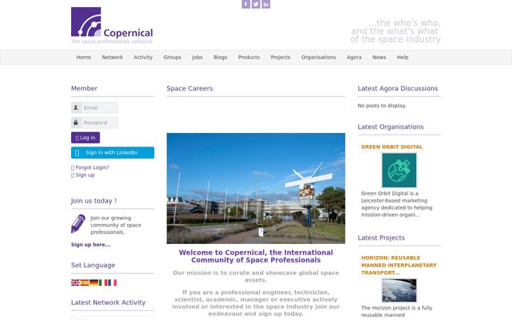 Screenshot of copernical.com