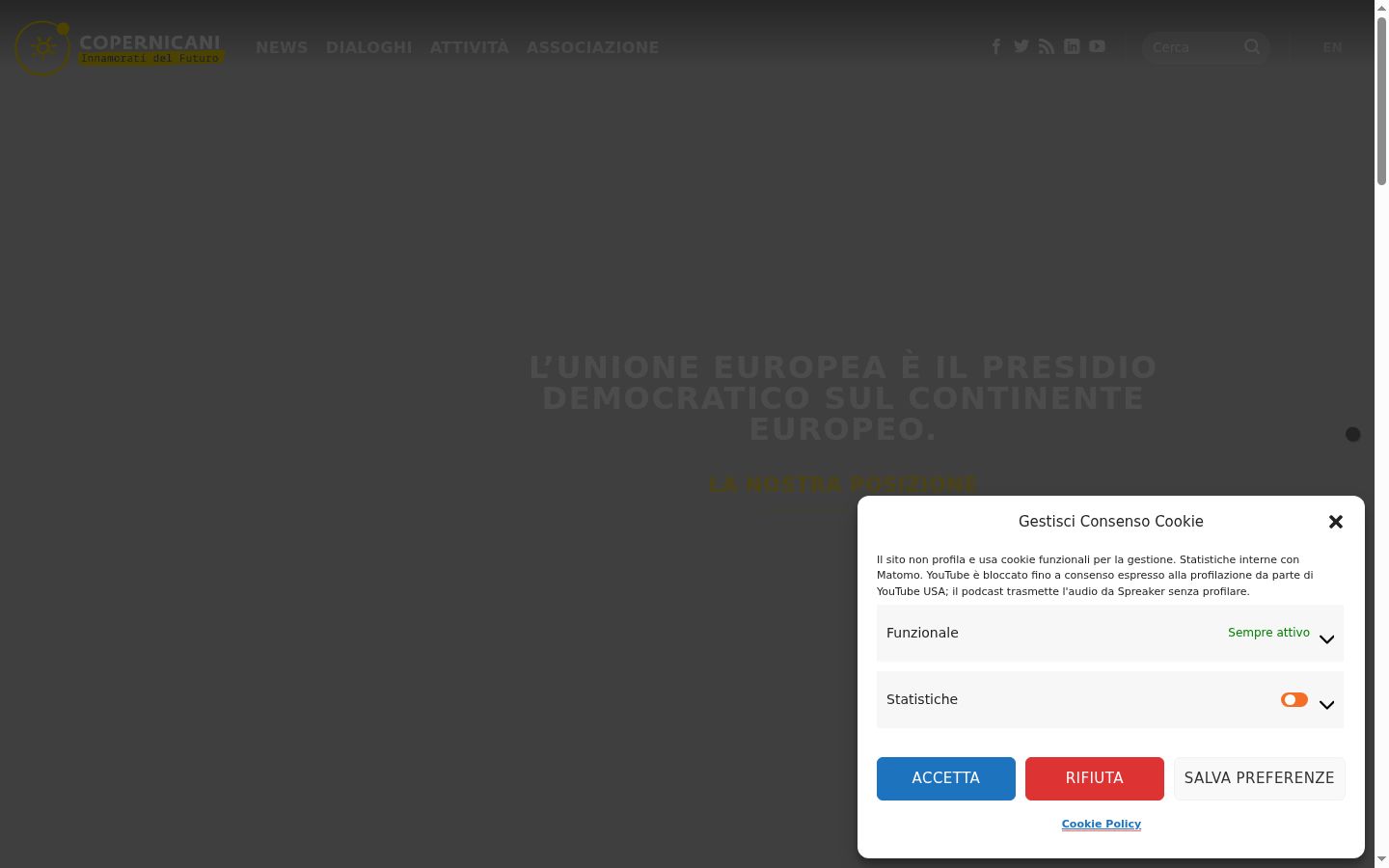 Snímka obrazovky banera súhlasu zobrazeného pred akoukoľvek interakciou