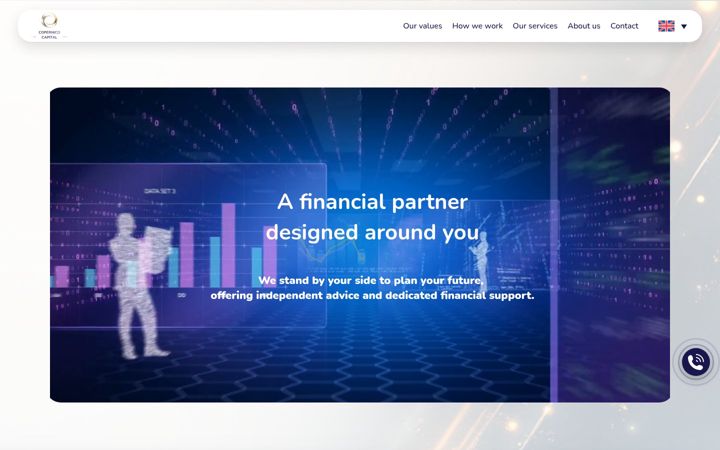 Screenshot of copernico.capital