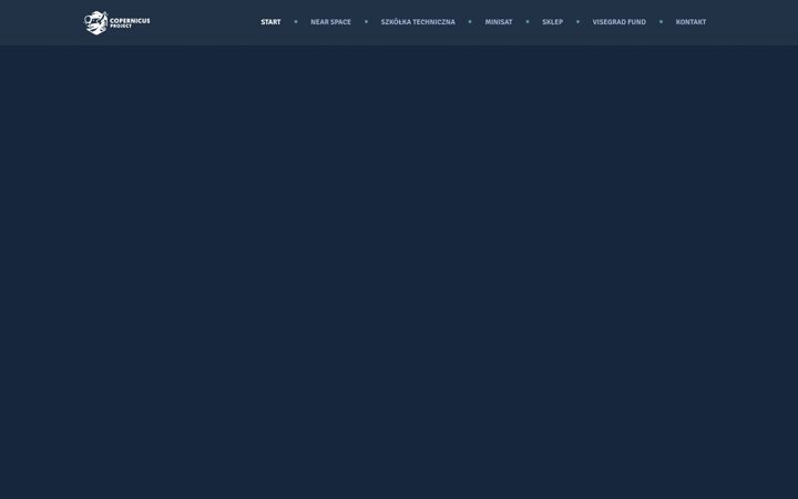 Screenshot of copernicus-project.org