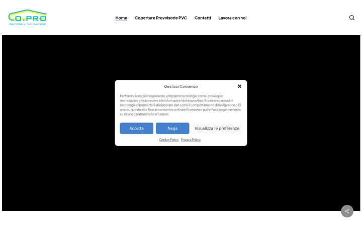 Screenshot of copertureprovvisorie.com