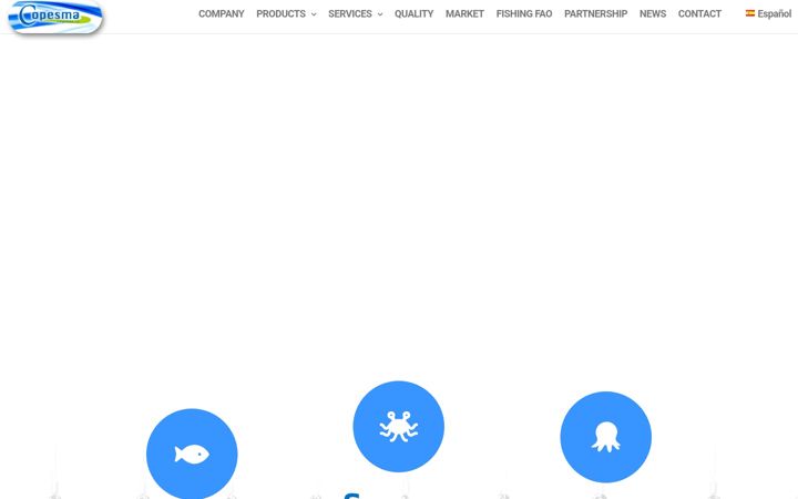 Screenshot of copesmacongelados.com