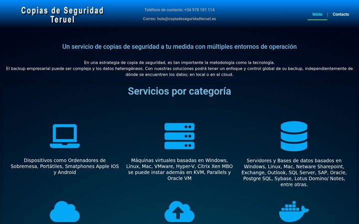 Screenshot of copiadeseguridadteruel.es