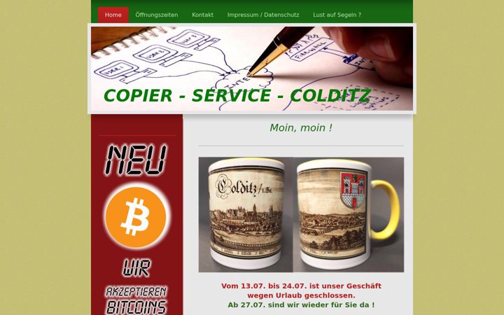 Screenshot of copier-service-colditz.de