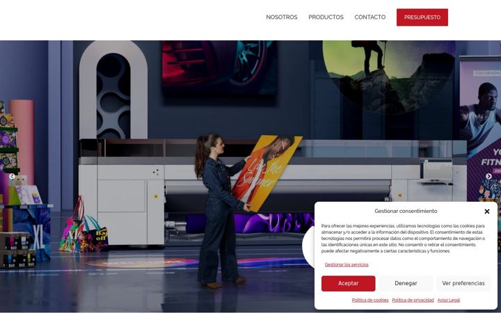 Screenshot of copifaxdelmediterraneo.es