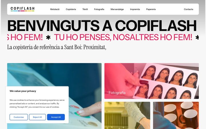 Screenshot of copiflash.cat