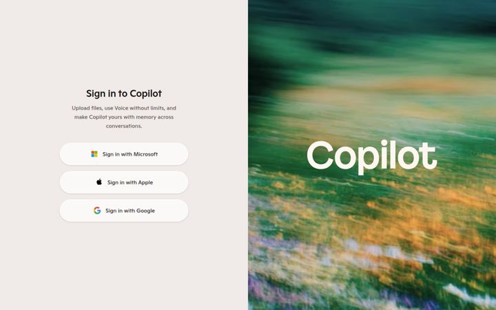 Screenshot of copilot.fun