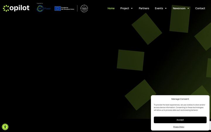 Screenshot of copilotproject.eu