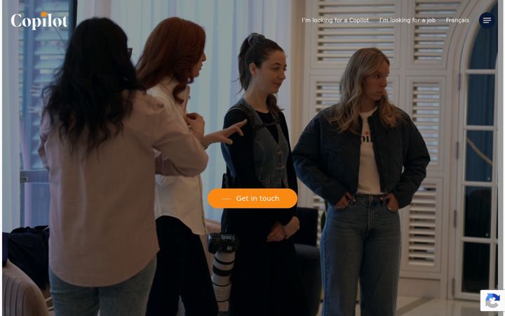 Screenshot of copilotrecruitment.com