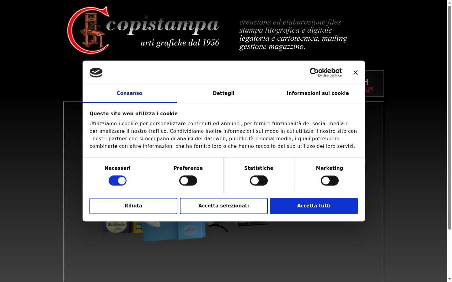 Snímka obrazovky banera súhlasu zobrazeného pred akoukoľvek interakciou