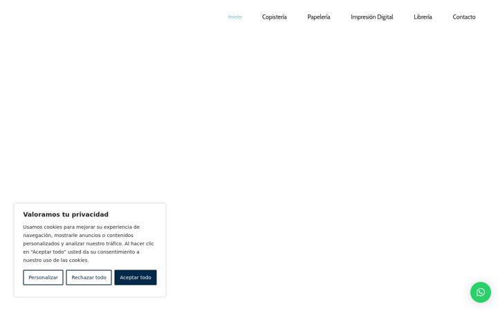 Screenshot of copisteriaathenea.es
