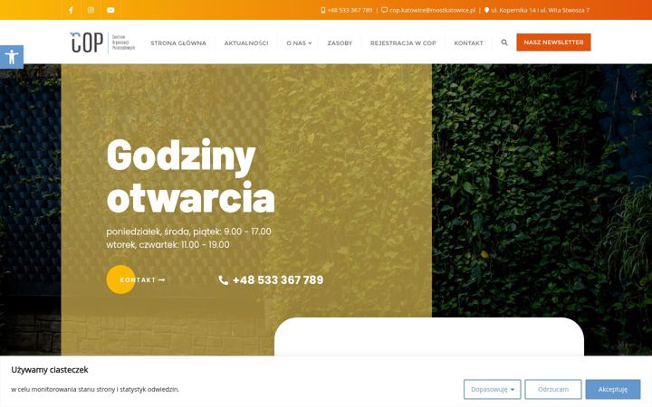 Screenshot of copkatowice.pl